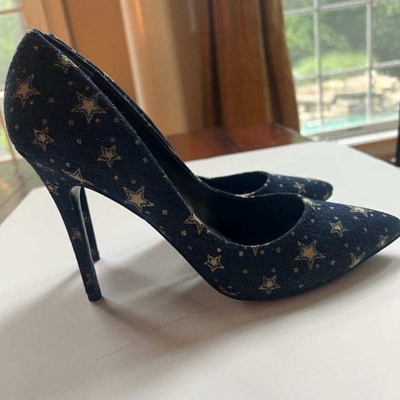 Charles By Charles David Shoes - Free People Charles By Charles David Denim Star Stiletto Heels Women's size 9M